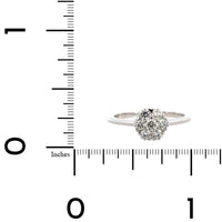 Etho Maria 18K White Gold Diamond Cluster Ring