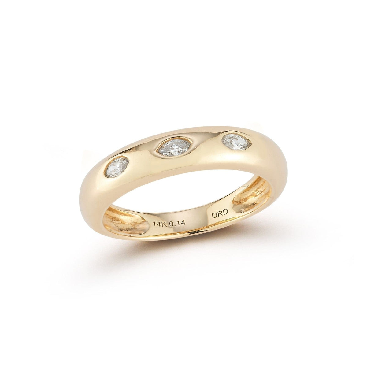 Dana Rebecca 14K Yellow Gold Alexa Jordyn Marquise Diamond Ring