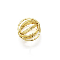 Temple St. Clair 18K Yellow Gold Diamond Astrid Ring