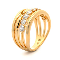 Etho Maria 18K Yellow Gold Diamond Ring