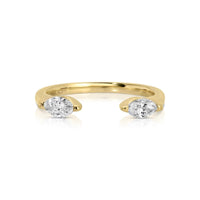 Anita Ko 18K Yellow Gold Diamond Orbit Ring