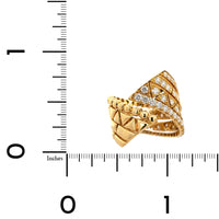 Etho Maria 18K Yellow Gold Diamond Bypass Ring