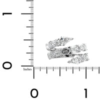 Etho Maria 18K White Gold Diamond Wrap Style Ring