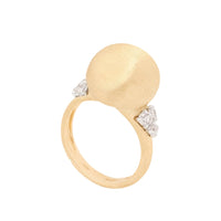 Marco Bicego 18K Yellow Gold Africa Bead Diamond Ring