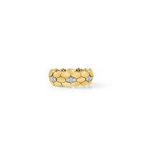 Roberto Coin 18K Yellow Gold Cobra Diamond Flexible Ring