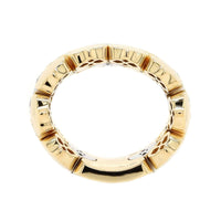 Roberto Coin 18K Yellow Gold Cobra Diamond Flexible Ring