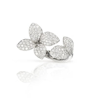 Pasquale Bruni 18K White Gold Diamond Giardini Segreti Ring