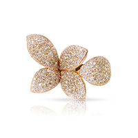 Pasquale Bruni 18K Rose Gold Diamond Giardini Segreti Ring