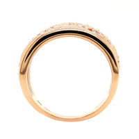 Etho Maria 18K Rose Gold 6 Row Diamond Ring
