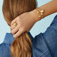 Marco Bicego 18K Yellow Gold Africa Bead Diamond Ring