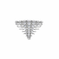 Fernando Jorge 18K White Gold Medium Diamond Disco Ring