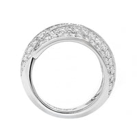 Eclat Jewels 18K White Gold Diamond Ring