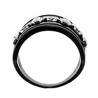 Etho Maria 18K White Gold, Platinum, and Black Rhodium Mixed Shape Diamond Ring