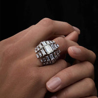 Fernando Jorge Platinum Diamond High Vertex Ring