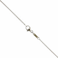 18K White Gold Pearl Shape Ruby Diamond Halo Pendant