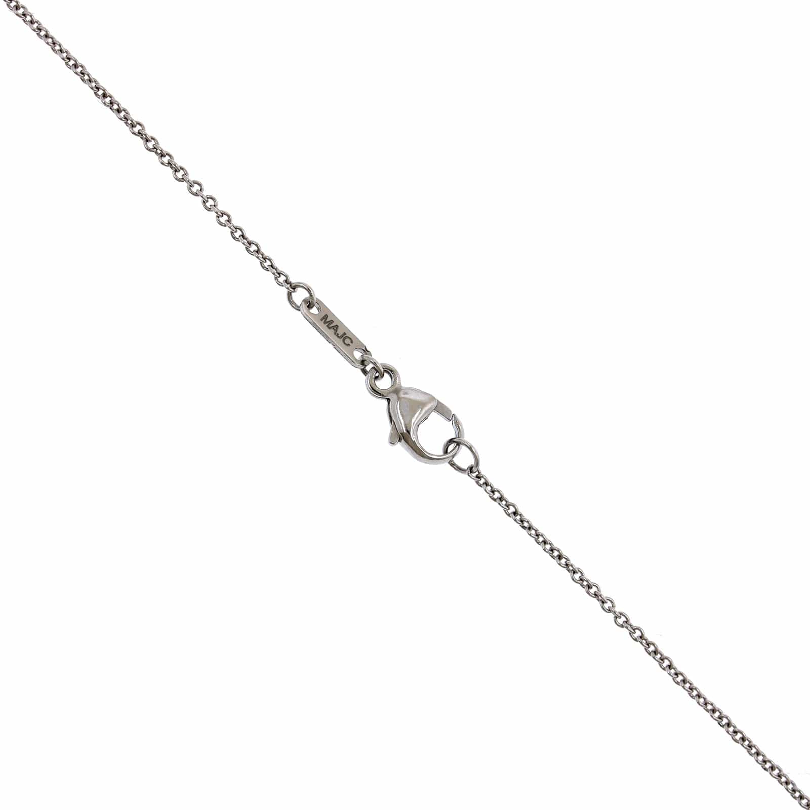 Platinum Ruby & Diamond Necklace