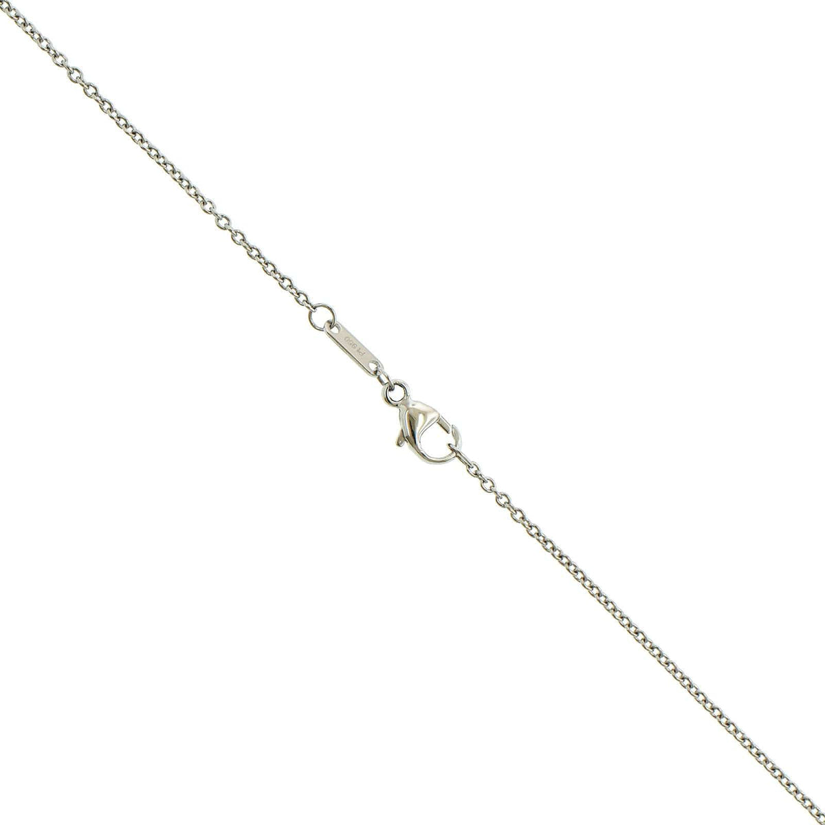 Platinum Ruby Heart Diamond Halo Necklace