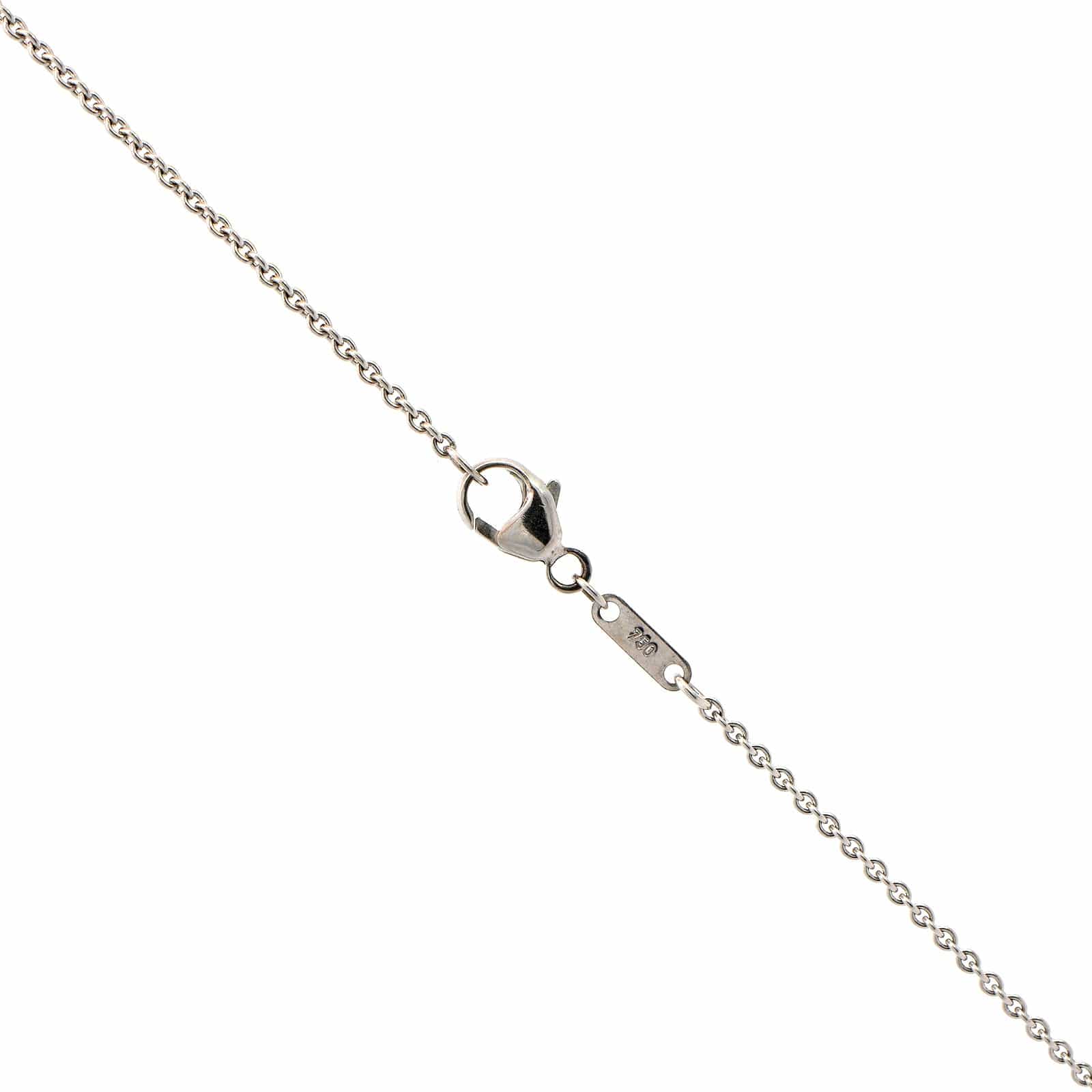 Platinum Ruby and Diamond Pendant Necklace