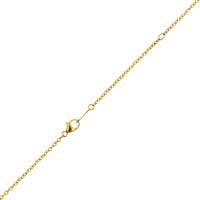 18K Yellow Gold & Platinum Diamond & Ruby Necklace