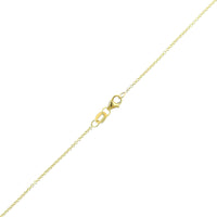 18K Yellow Gold and Platinum Round Shaped Ruby and Diamond Halo Necklace