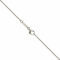 Platinum Oval Yellow Sapphire Pendant