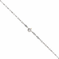 Eclat Jewels Platinum Pink Sapphire and Diamond Pendant Necklace