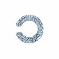 Emily P. Wheeler 18K White Gold Light Blue Sapphire Ear Cuff