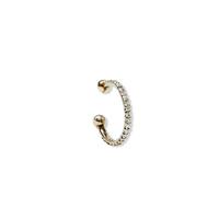Anzie 14K Yellow Gold Diamond Ear Cuff
