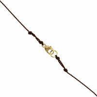 18K Yellow Gold Pear Emerald Pendant