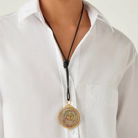 Temple St. Clair 18K Yellow Gold Sapphire and Diamond 8 Ring Tolomeo Pendant