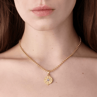 Temple St. Clair 18K Yellow Gold Sole Mandala Pendant