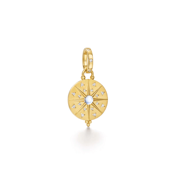 Temple St. Clair 18K Yellow Gold Sole Mandala Pendant