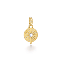Temple St. Clair 18K Yellow Gold Sole Mandala Pendant