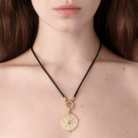 Temple St. Clair 18K Yellow Gold Sole Mandala Pendant