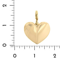 Lauren Rubinski 14K Yellow Gold "Strong Love" Heart Pendant