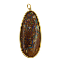 Mallary Marks 22K Yellow Gold Yowah Opal Pendant