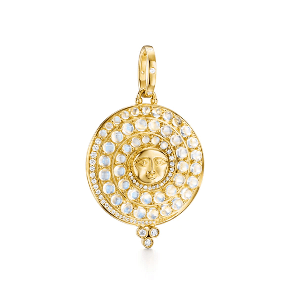 Temple St. Clair 18K Yellow Gold Luna Glow Pendant