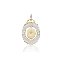 Sorellina 18K Yellow Gold Mother of Pearl Pendant