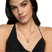 Sculpted Cable Heart Locket 18K Yellow Gold, 23mm
