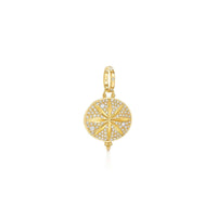 Temple St. Clair 18K Yellow Gold Diamond Sorcerer Pendant