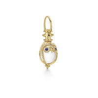 Temple St. Clair 18K Yellow Gold Diamond Owl Amulet