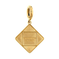 Lauren Rubinski 14K Yellow Gold Bruno Baby "Everything is a Sign" Pendant
