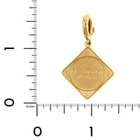 Lauren Rubinski 14K Yellow Gold Bruno Baby "Everything is a Sign" Pendant