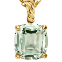 Marbella Pendant 18K Yellow Gold with Prasiolite, 12mm