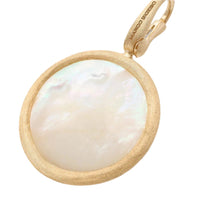 Marco Bicego Jaipur 18K Yellow Gold Large Mother of Pearl Pendant