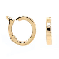 Three Stories 14K Yellow Gold Classic Tiny Oval Bale