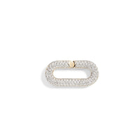 Vhernier 18K Rose Gold Mon Jeu Diamond Link