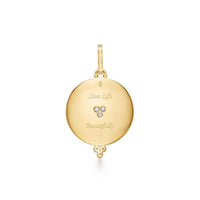 Temple St. Clair 18K Yellow Gold Large Diamond Luna Pendant