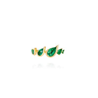 Fernando Jorge 18K Yellow Gold and Emerald Flicker Ring