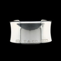 Tiffany & Co. Sterling Silver Estate '1837' Cuff Bracelet